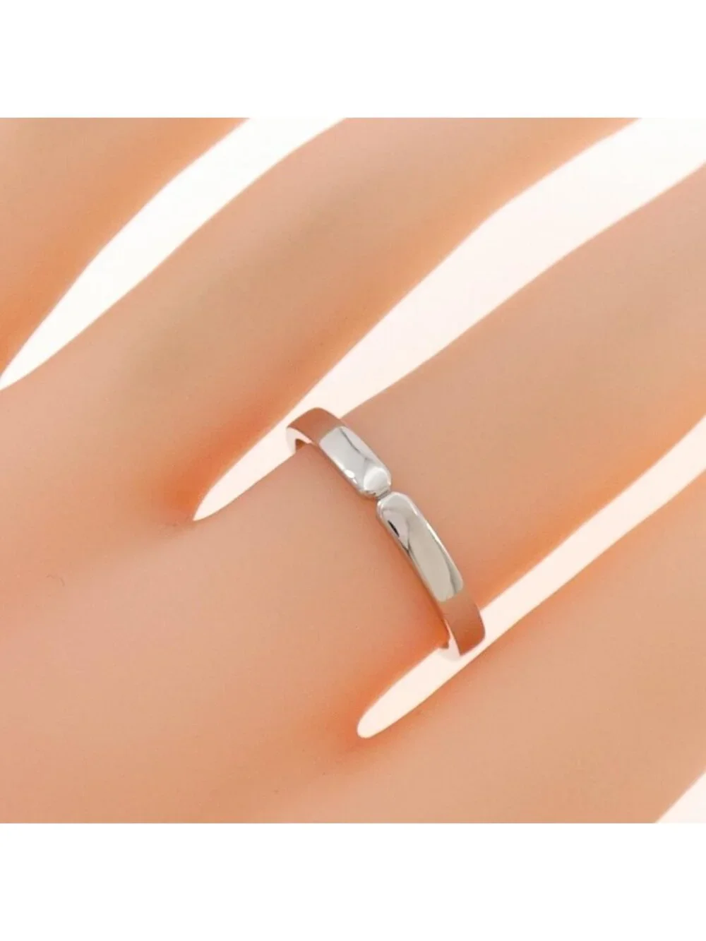 Hermes Kelly Ring Silver